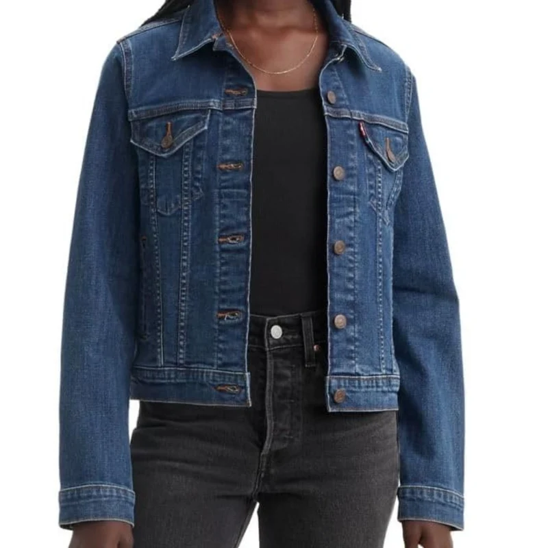 LEVI'S - Blouson Camionneur en Jeans pour Femme