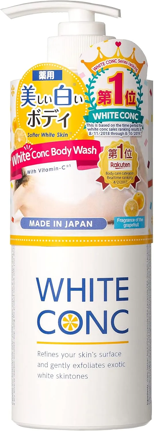 White Conc Body Shampoo 33.8 fl oz Whitening Dullness Care