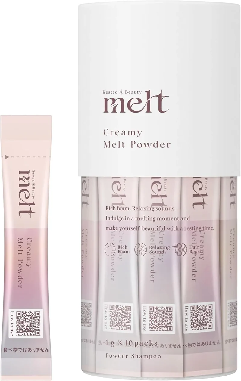 Melt Creamy Melt Powder 10 Packets Bicarbonic Acid Head Spa Care