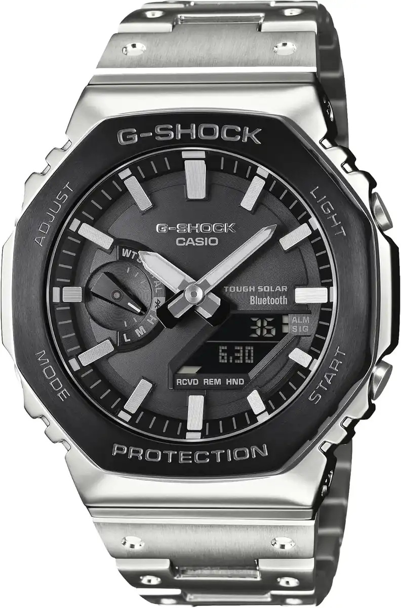 G-SHOCK GM-B2100 Classic Gold Wristwatch with Bracelet Band