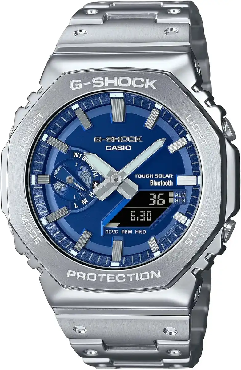 G-SHOCK GM-B2100 Classic Gold Wristwatch with Bracelet Band