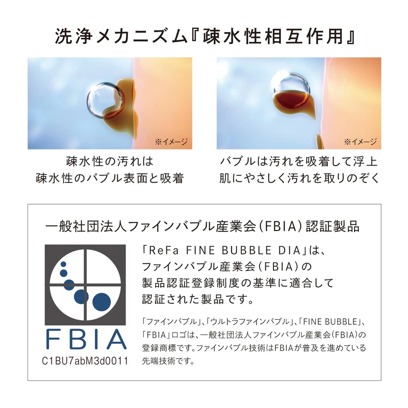 ReFa Fine Bubble DIA Shower Head 120mm Official Store Exclusive