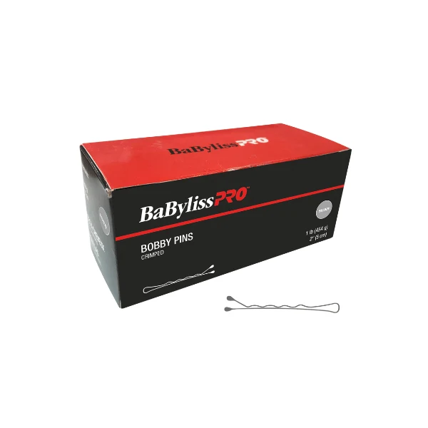 Épingles à cheveux "Bobby Pins" 2po gaufrées