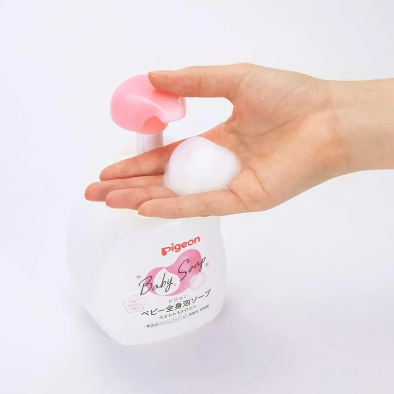 Pigeon Baby Full Body Foam Soap Flower Scent Replacement