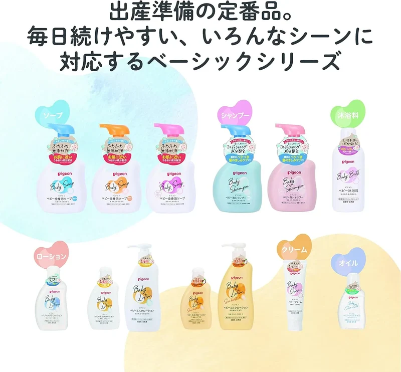 Pigeon Baby Full Body Foam Soap Flower Scent Replacement