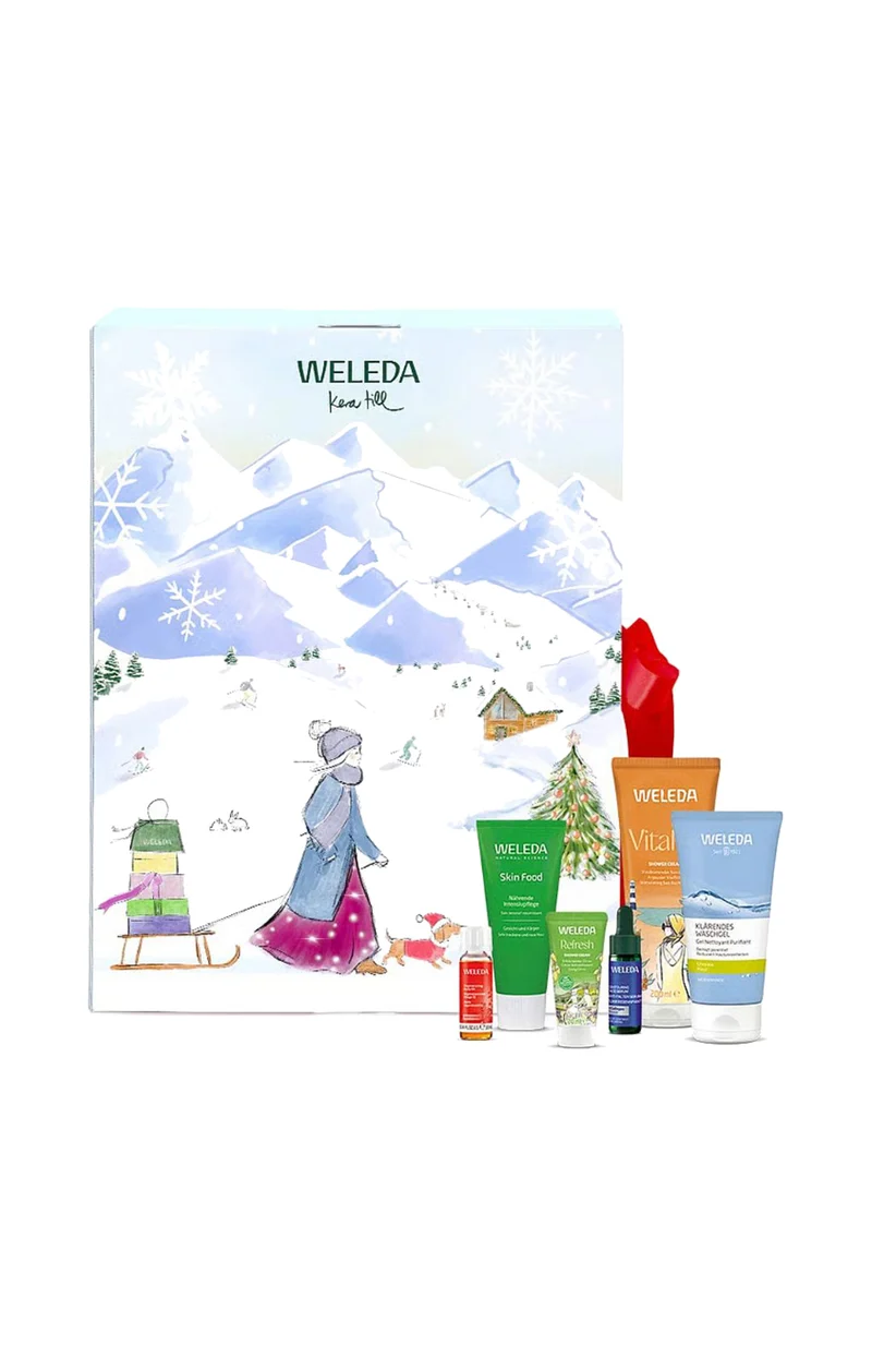 Calendrier de l'Avent - Soins visage & corps - 24 produits