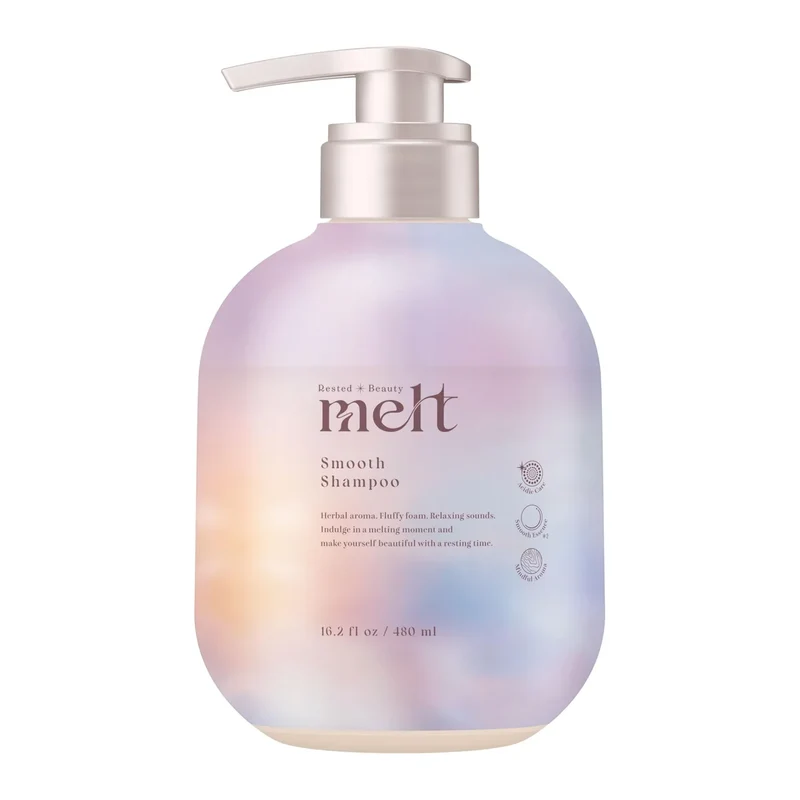 Melt Smooth Shampoo 480Ml with Peony and Fig Scent