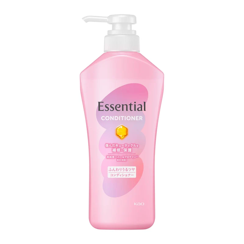 Essential Soft and Shiny Conditioner Pump 450ml for Smooth Hair