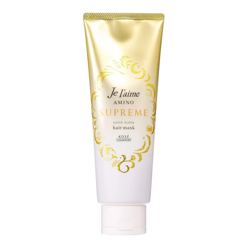 Je l'aime Kose Jerem Amino Supreme Hair Mask Satin Sleek 100g Rose Jasmine Scent