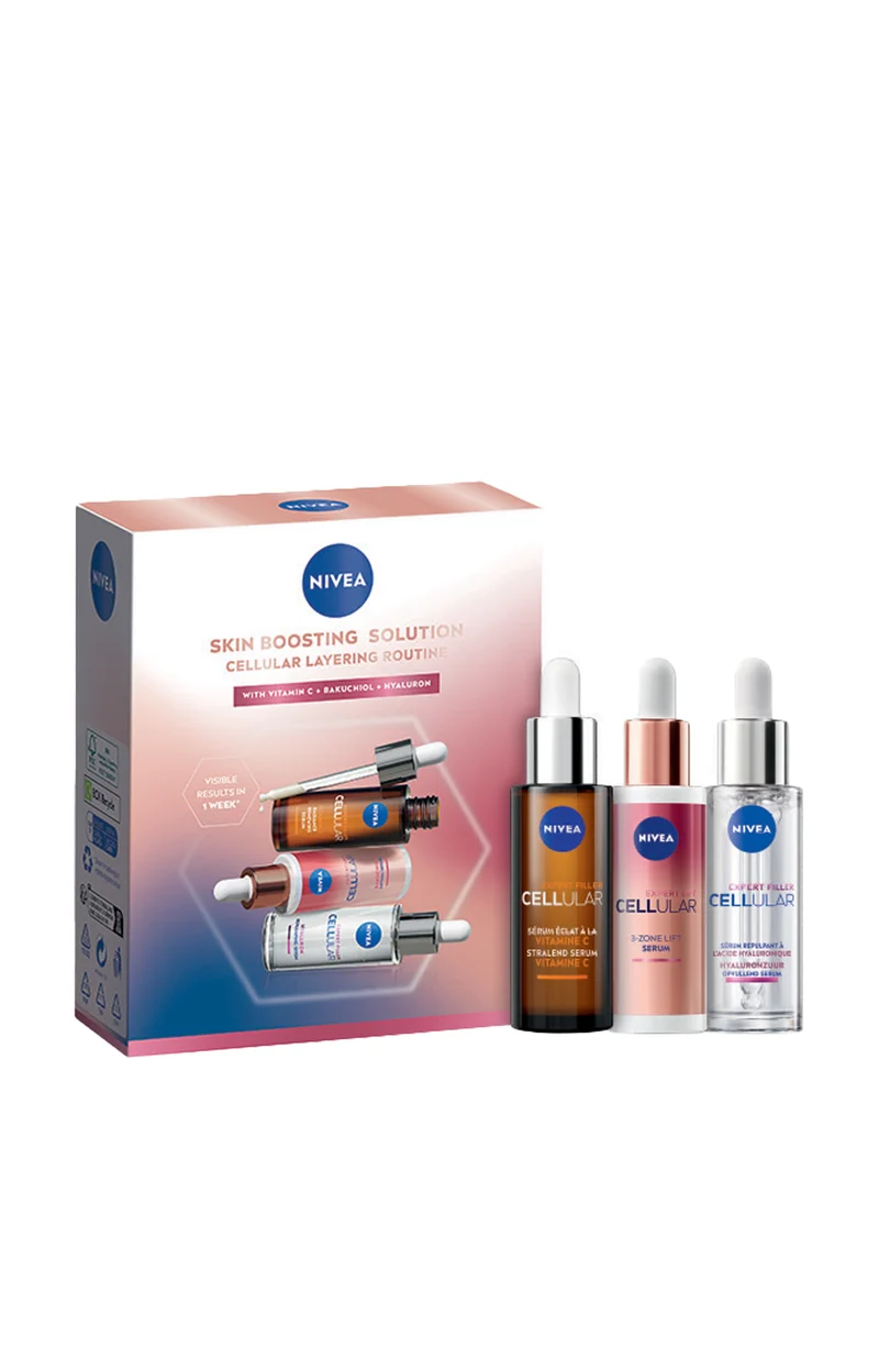 Coffret Skin Boosting - Solution Cellular - x 3 Sérums Layer