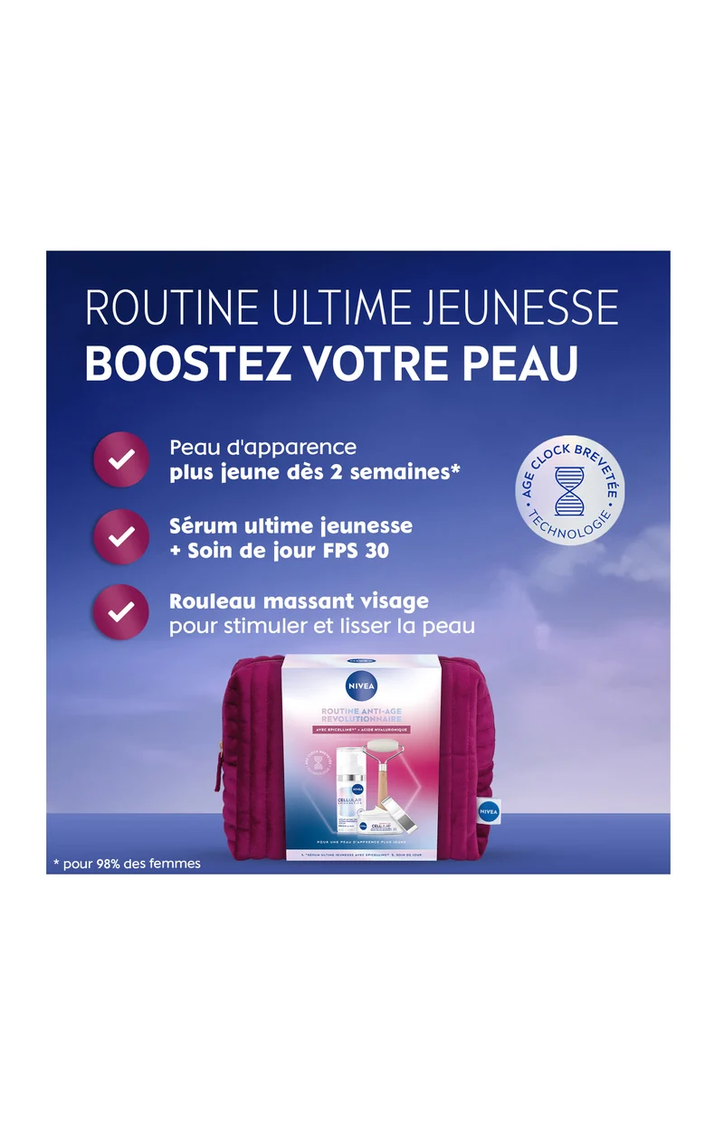 Trousse routine anti- âge - Epicelline et Acide hyaluronique
