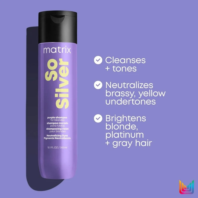 Shampoing neutralisant de tons dorés "So Silver"