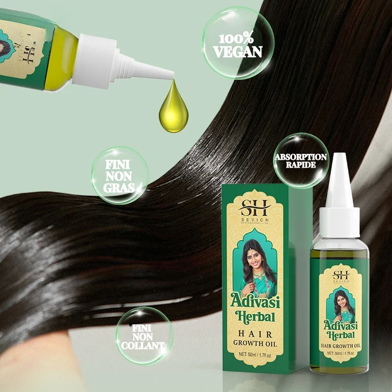 Huile Indienne de Pousse Cheveux