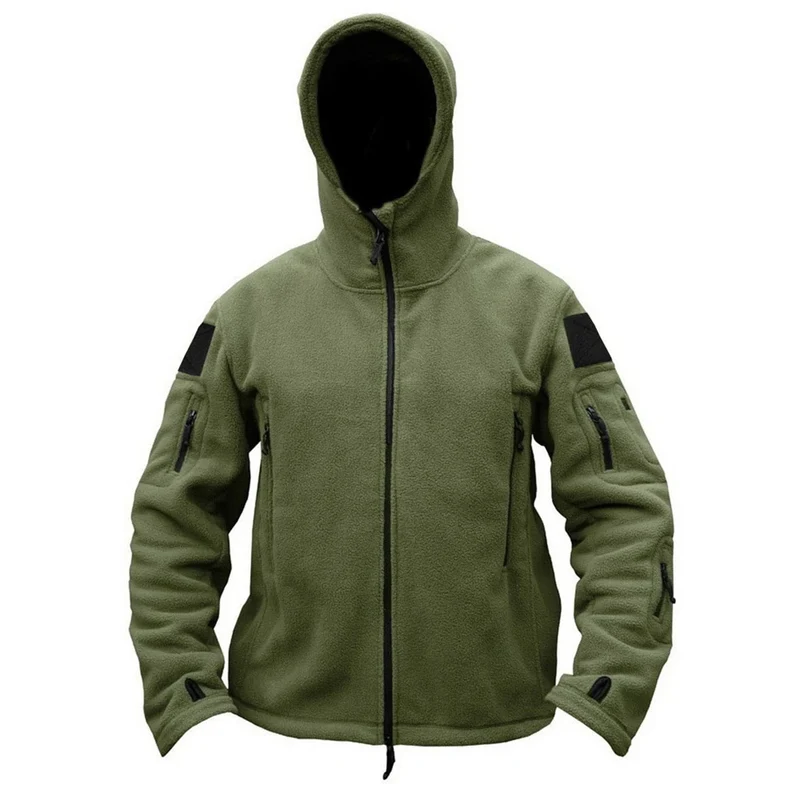 Polaire Militaire à Capuche Thermique & Tactique