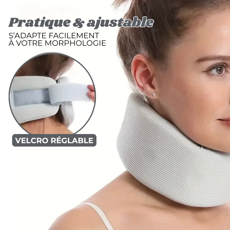 Collier Minerve Souple et Réglable pour Cervicales
