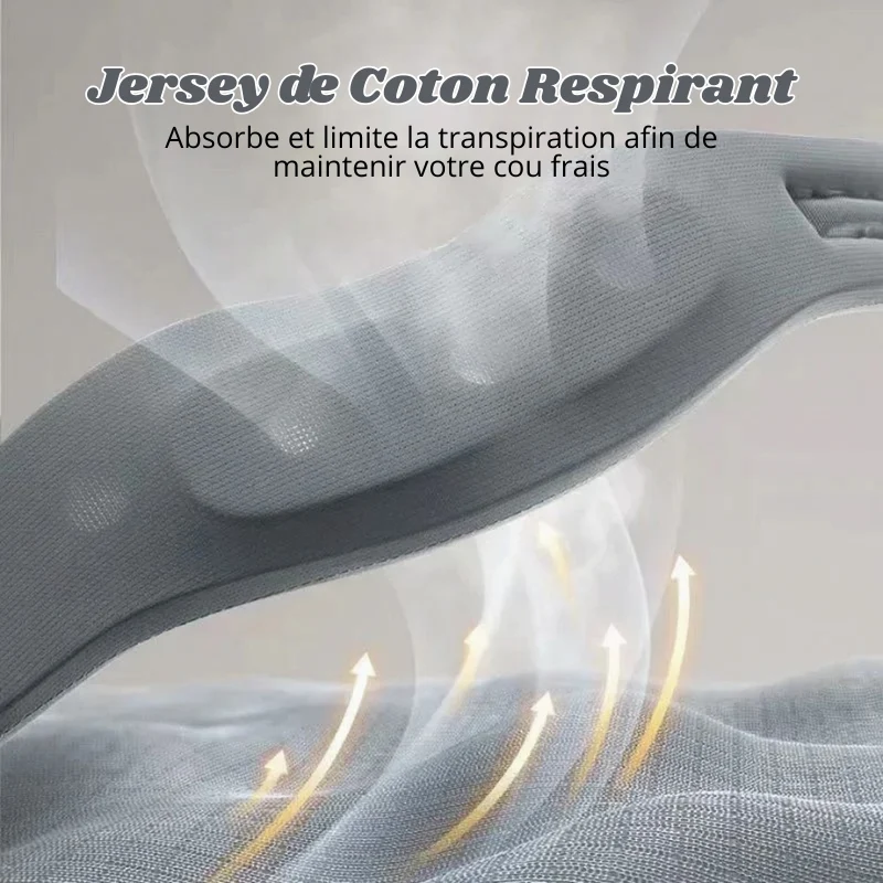 Collier Minerve Souple et Réglable pour Cervicales