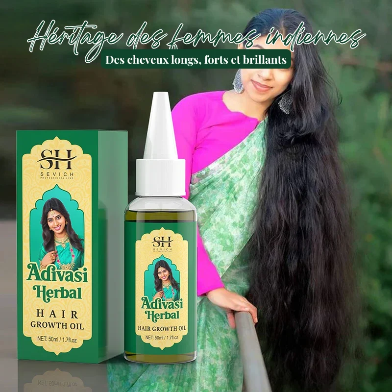 Huile Indienne de Pousse Cheveux