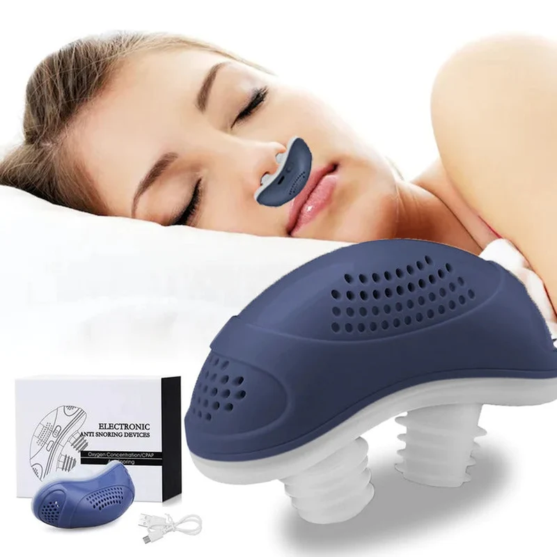 SleepAir Micro CPAP Dispositivo per Apnea Notturna – Compatto per Viaggi & Anti-Russamento - Alternativa al CPAP