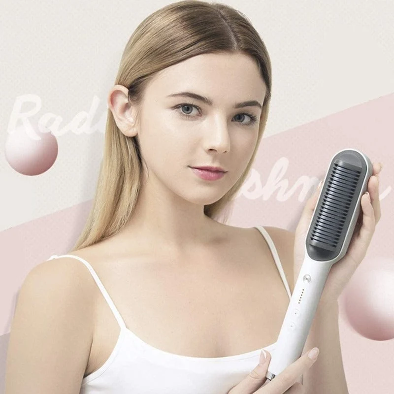 Spazzola Piastra per Capelli | Stila i tuoi capelli facilmente a casa
