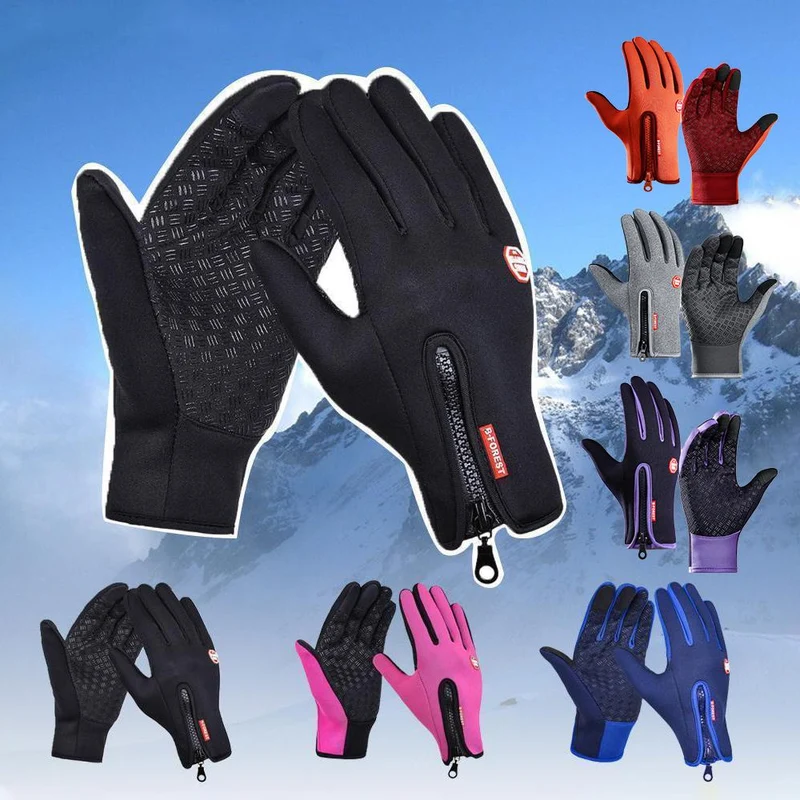 Guanti Termici | Guanti termici windproof adatti per touchscreen | 1+1 GRATIS