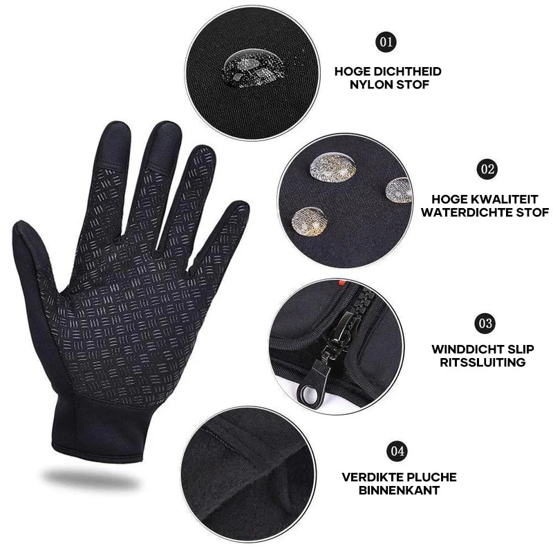 Guanti Termici | Guanti termici windproof adatti per touchscreen | 1+1 GRATIS