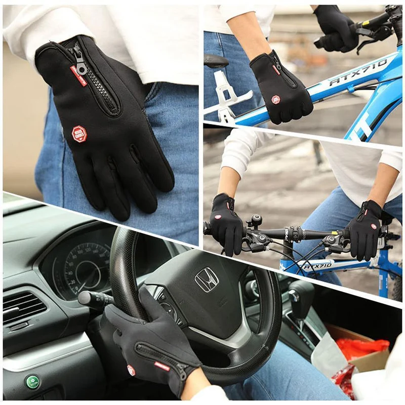 Guanti Termici | Guanti termici windproof adatti per touchscreen | 1+1 GRATIS