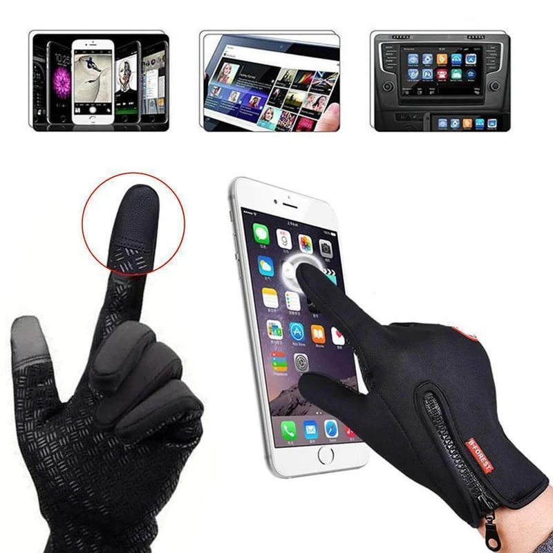 Guanti Termici | Guanti termici windproof adatti per touchscreen | 1+1 GRATIS