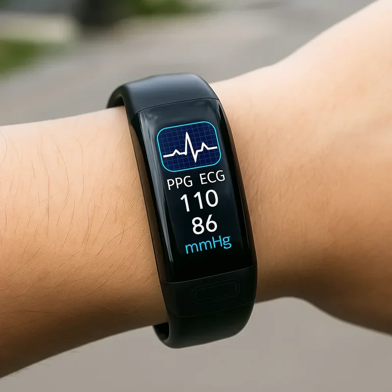 Orologio smartwatch Noviroa con monitoraggio EKG e della pressione sanguigna | Orologio per la salute connesso