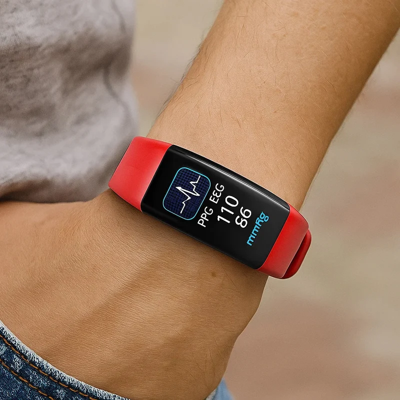 Orologio smartwatch Noviroa con monitoraggio EKG e della pressione sanguigna | Orologio per la salute connesso