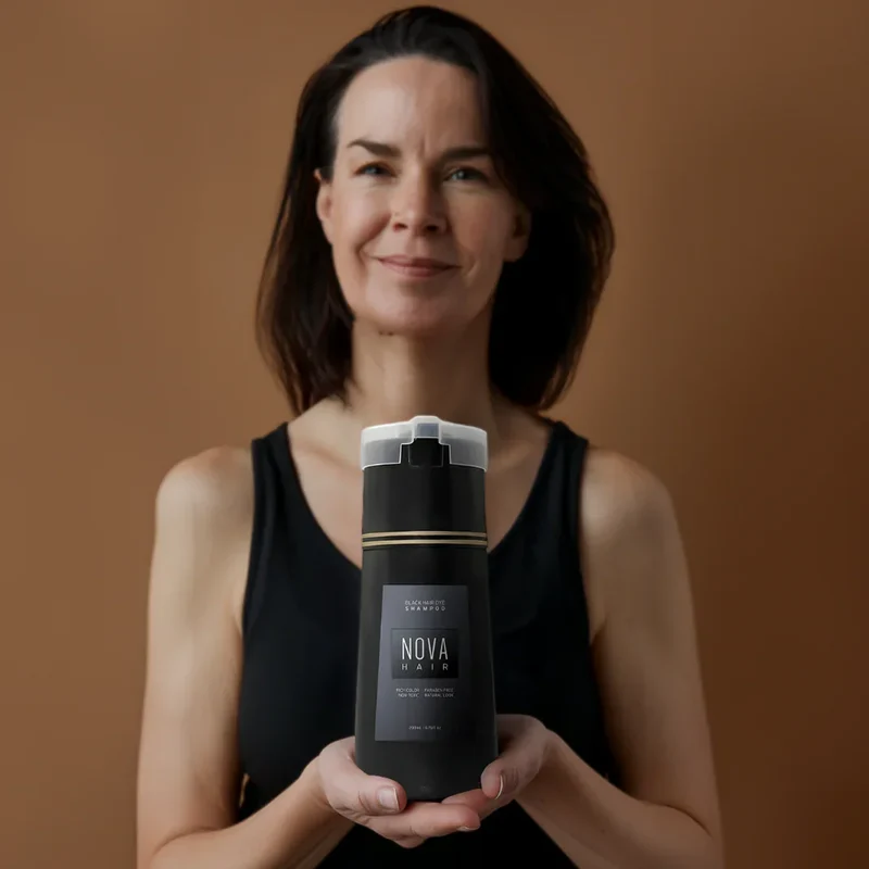 Shampoo colorante rapido per capelli | Risultati naturali in 10 minuti