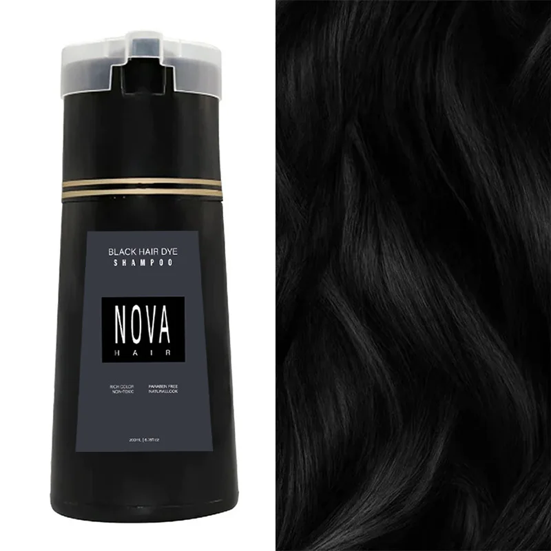 Shampoo colorante rapido per capelli | Risultati naturali in 10 minuti
