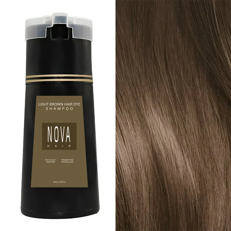 Shampoo colorante rapido per capelli | Risultati naturali in 10 minuti