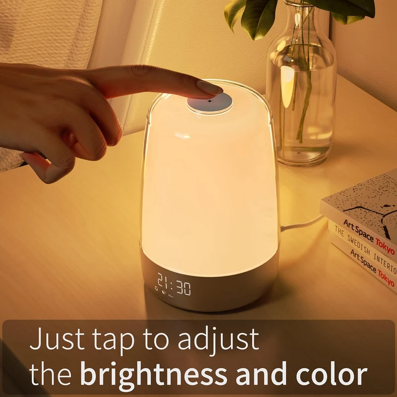 Aurora Wake-Up Light | Albeggio & Tramonto | Ricaricabile USB-C