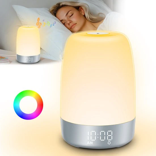 Aurora Wake-Up Light | Albeggio & Tramonto | Ricaricabile USB-C