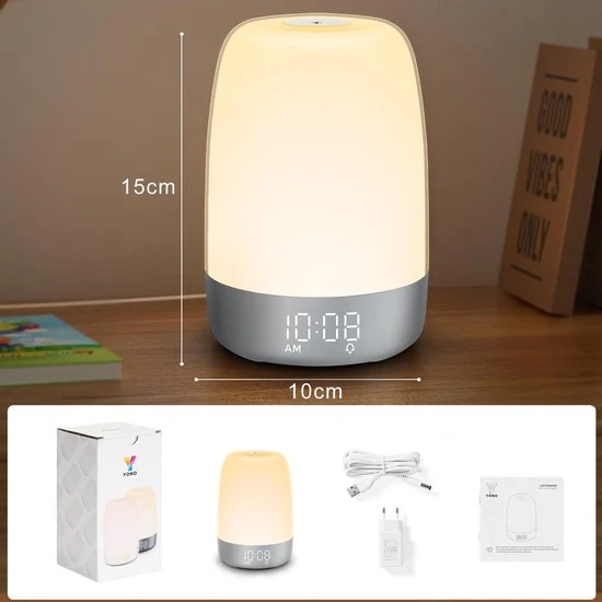 Aurora Wake-Up Light | Albeggio & Tramonto | Ricaricabile USB-C