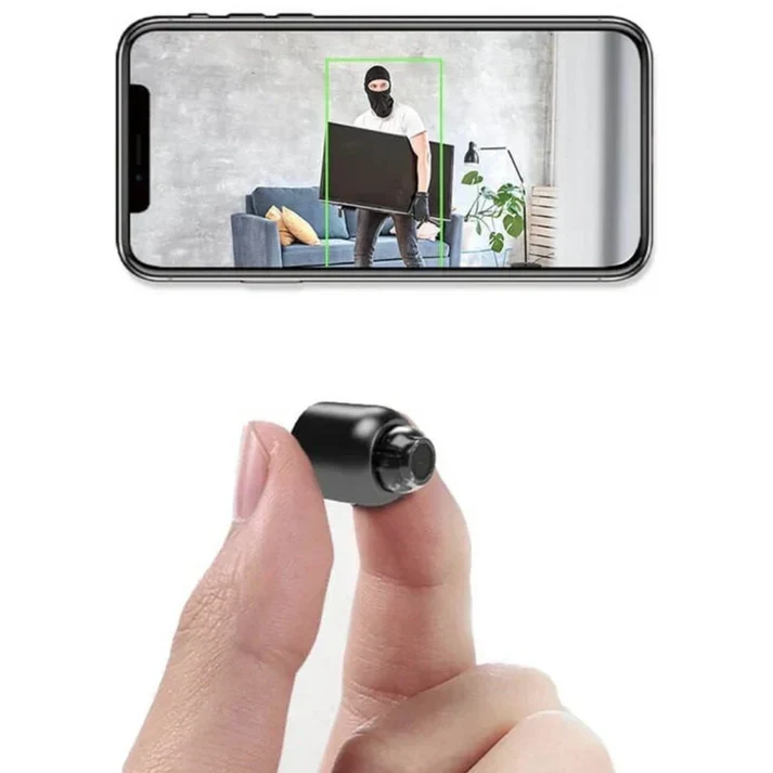 Mini Telecamera Spia Senza Fili - Sorveglianza HD Sicura