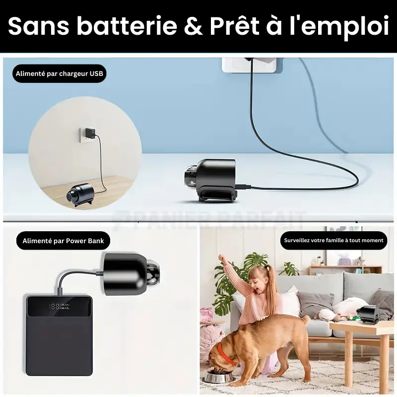 Mini Telecamera Spia Senza Fili - Sorveglianza HD Sicura