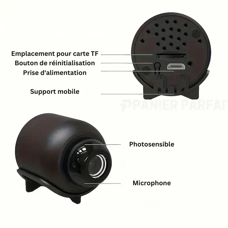 Mini Telecamera Spia Senza Fili - Sorveglianza HD Sicura