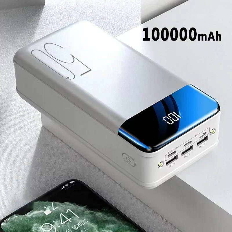 Batteria Esterna 50 000mAh Ultra Alta Capacità