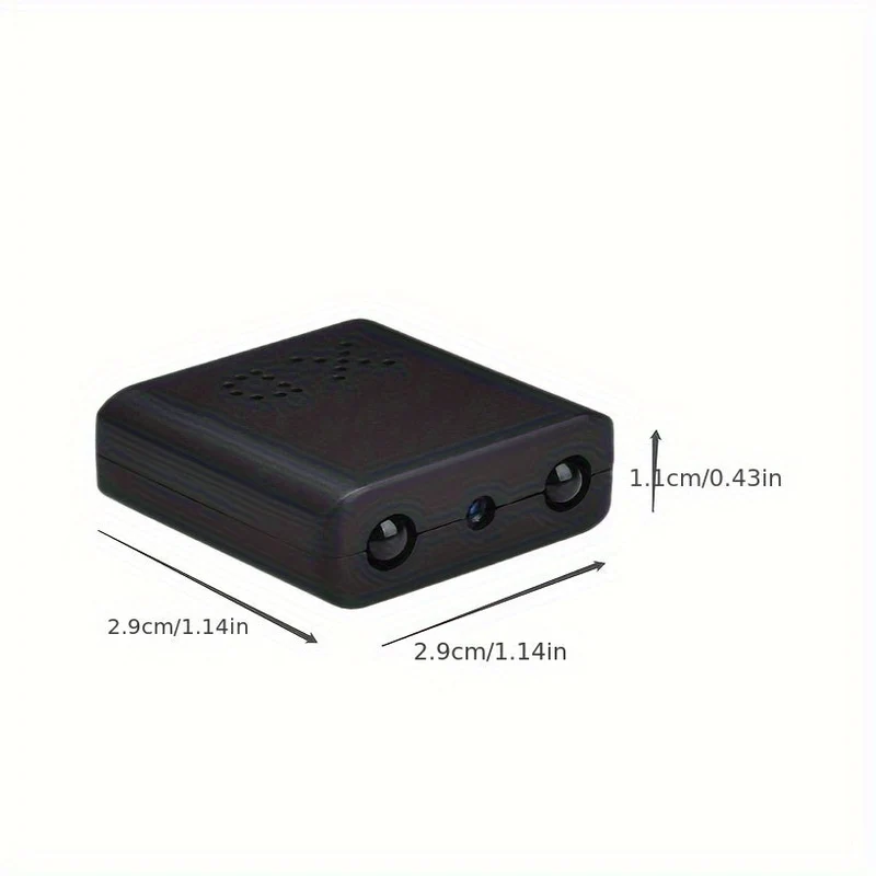 Mini Telecamera Ultra-Compatta - Full HD | Visione Notturna & Rilevamento di Movimento
