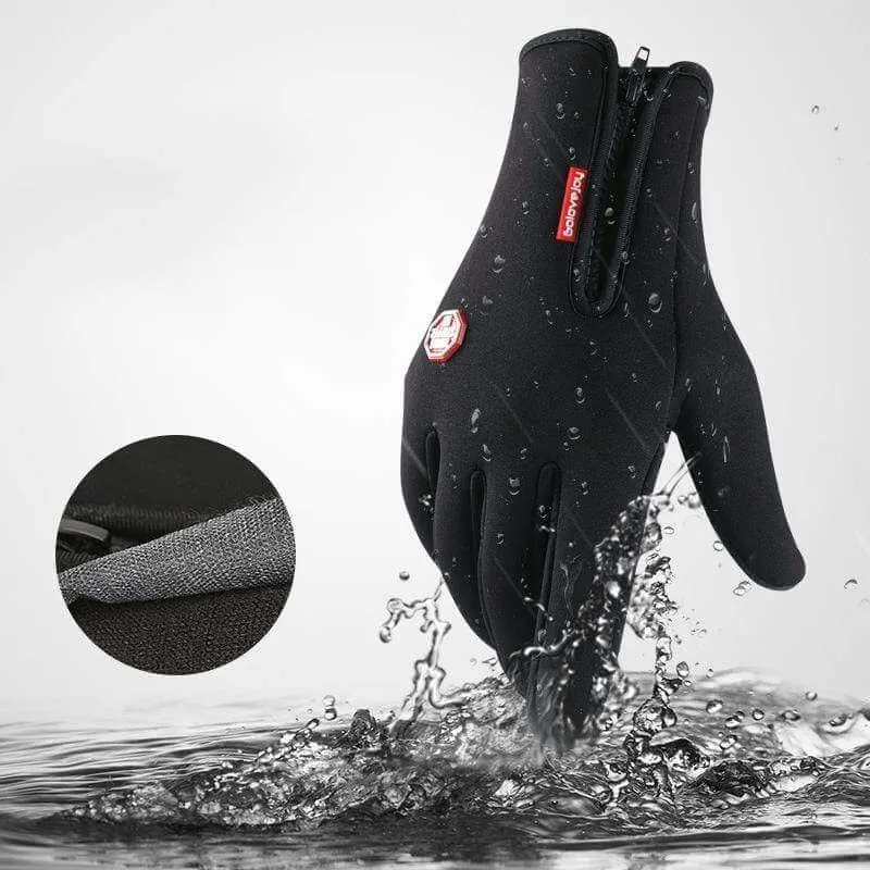 Guanti Termici Antivento - Caldi e Compatibili con Gadget