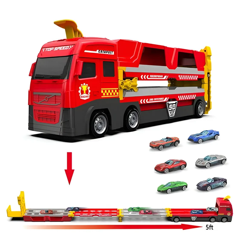 HaulerTruck - Pista di gara con scarico