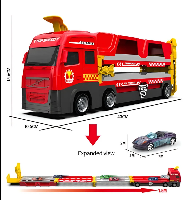 HaulerTruck - Pista di gara con scarico