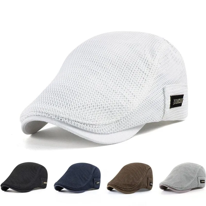 MeshCap - Cappelli casual per uomini Berretti cotone Caps