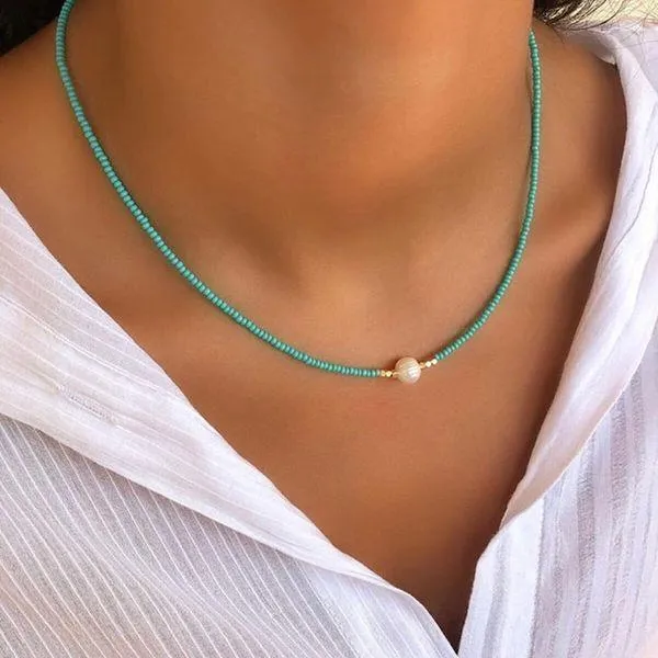 Pocket Pearl - Collana con perle naturali
