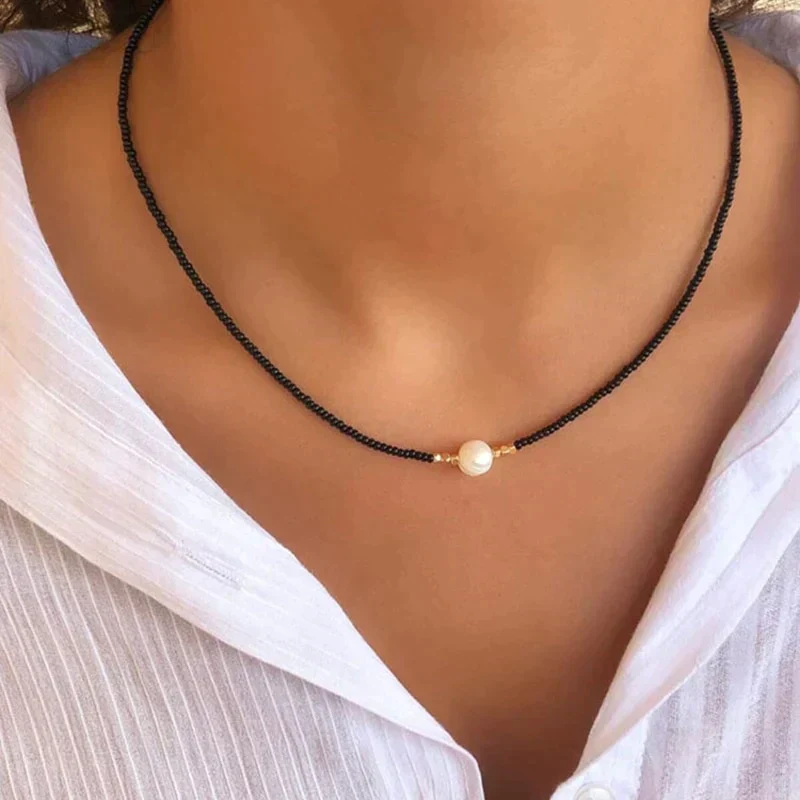 Pocket Pearl - Collana con perle naturali