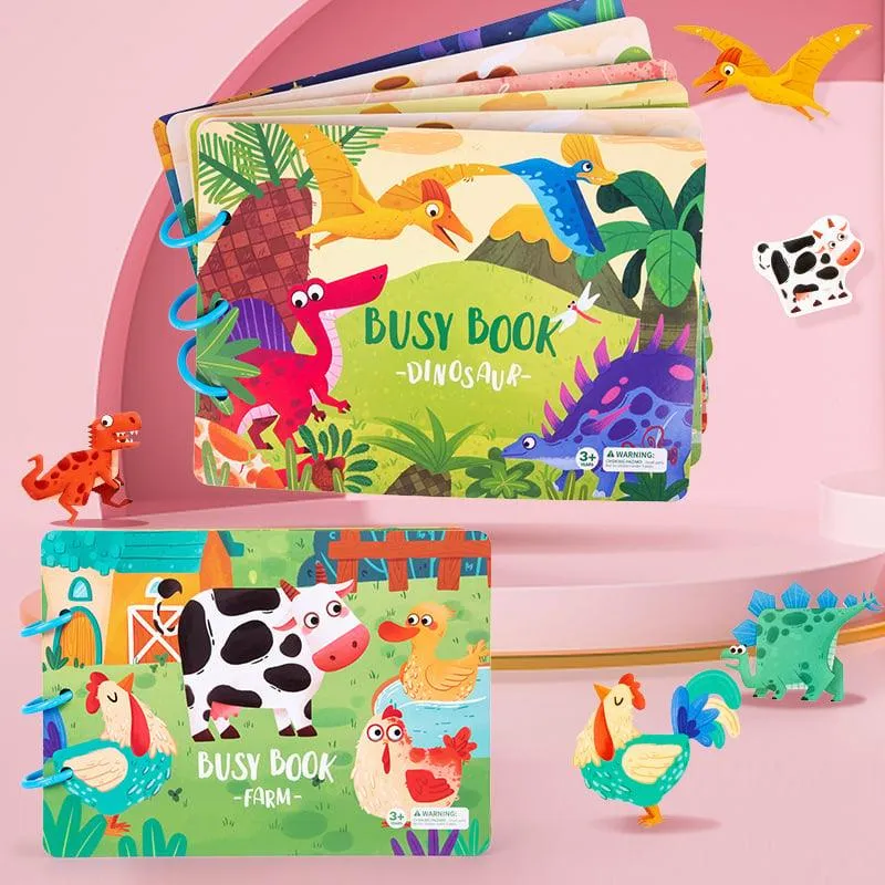 BusyBook - Libro sensoriale per bambini