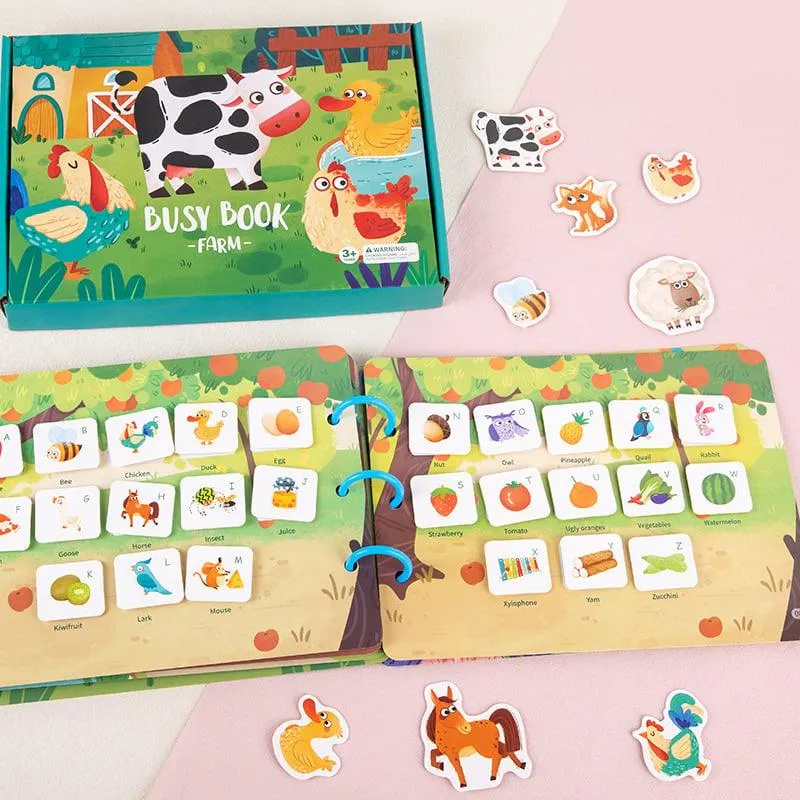 BusyBook - Libro sensoriale per bambini