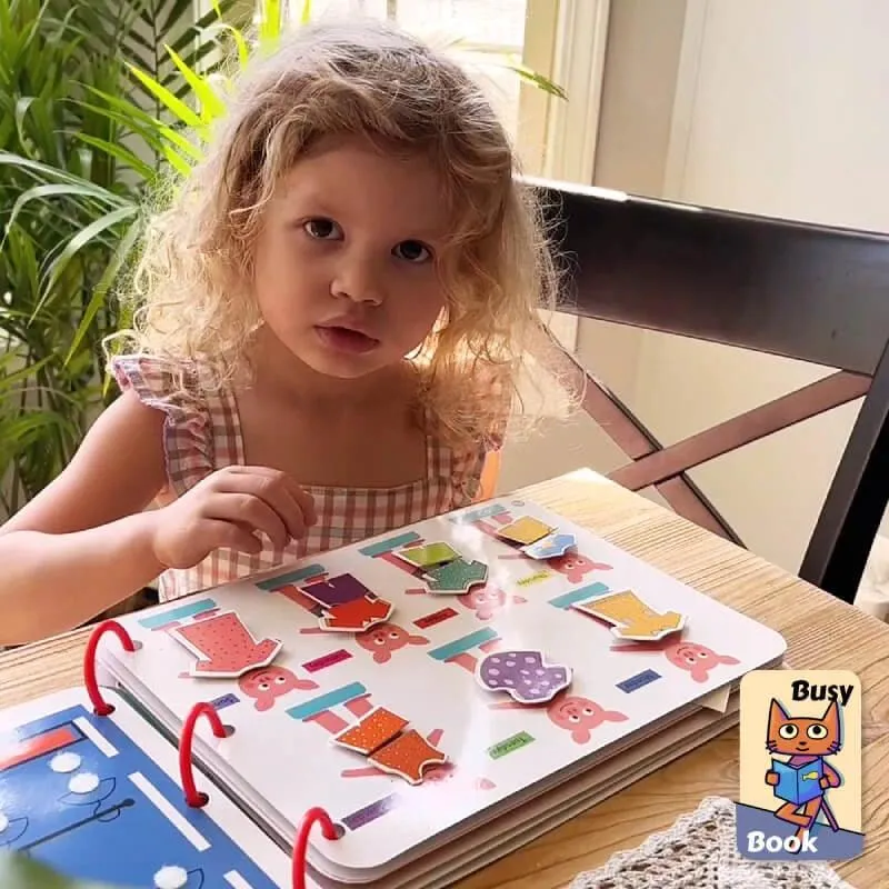 BusyBook - Libro sensoriale per bambini