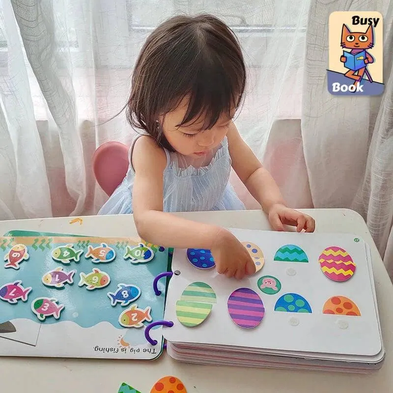 BusyBook - Libro sensoriale per bambini